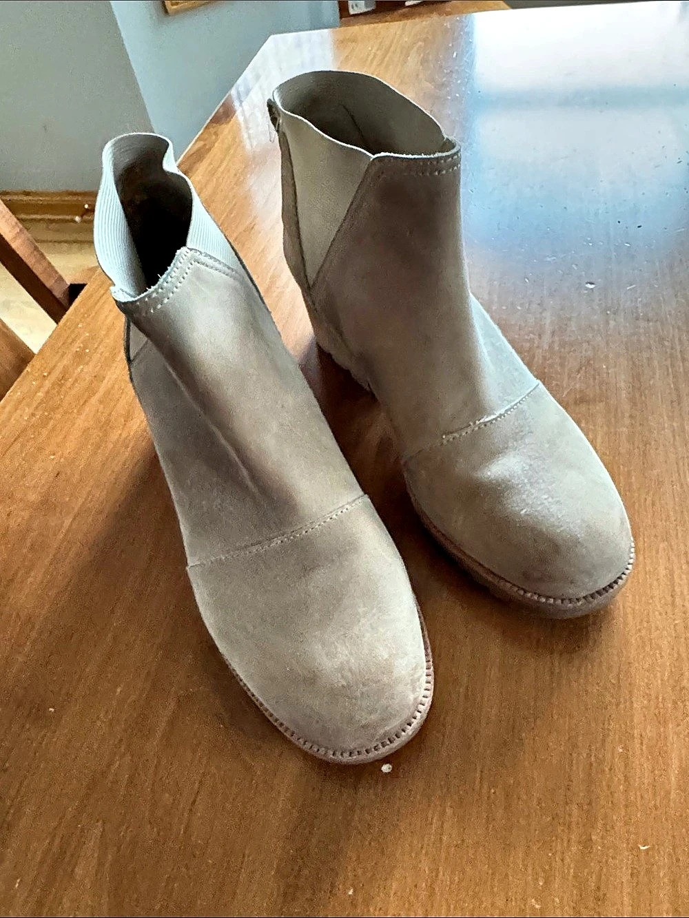 Sorel Joan Uptown Taupe Ankle Boots US 9.5